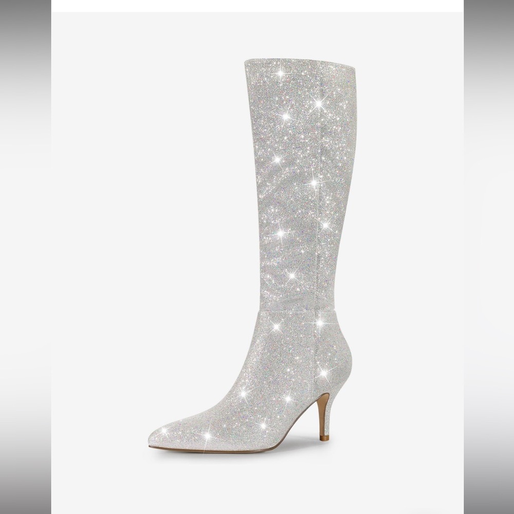 Alegria Silver Sparkle Women's Dress